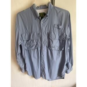 Men's Outdoor Fishing Hiking Short Sleeve Shirt Large Habit brand